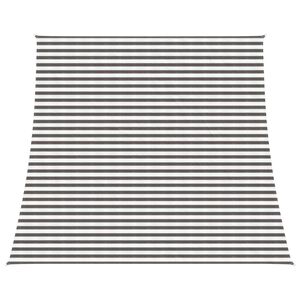 vidaXL Sunshade Sail 4 / 5 x 4 m HDPE Rectangular Light Grey and White