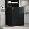 vidaXL Washing Machine Cabinet Black 71x71.5x91.5 cm