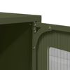 vidaXL Highboard Olive Green 68x39x123 cm Steel