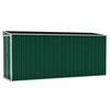 vidaXL Garden Shed | Green | Galvanised steel and metal | Large | Garden Shed