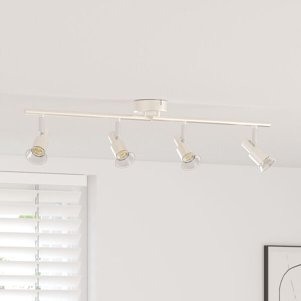 vidaXL Ceiling Spotlight Brushed Nickel 70 x 9 x 12.5 cm Steel