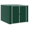 vidaXL Garden Shed Green 195x198x159 cm Galvanised Steel