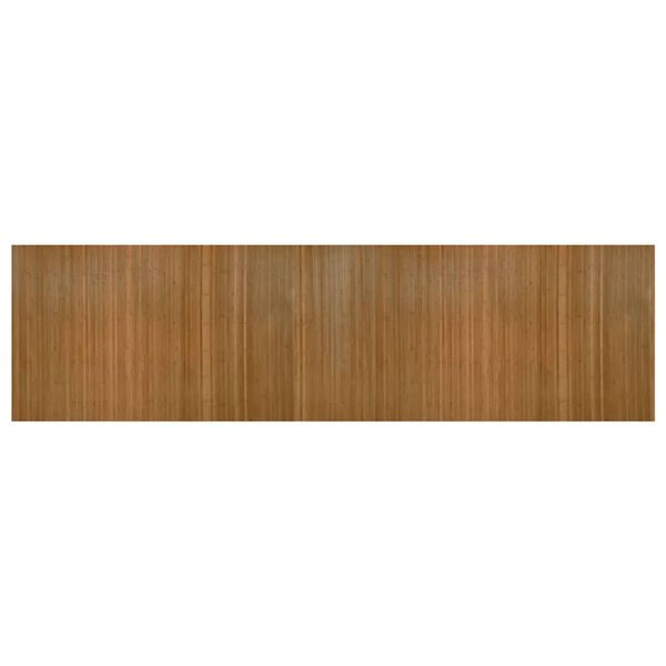 vidaXL Room Divider Brown Width 600 cm Height 165 cm Bamboo
