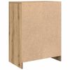 vidaXL Sideboard Artisan Oak 57x34x76 cm Engineered Wood