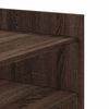 vidaXL Coffee Table Brown Oak 80x50x50 cm Engineered Wood