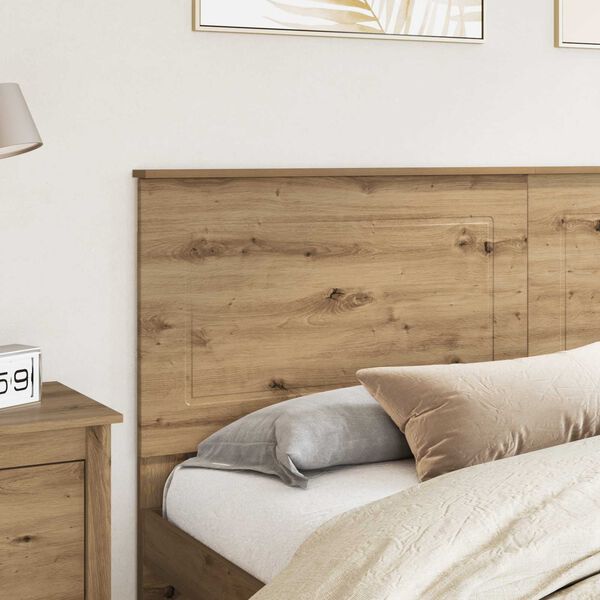 vidaXL Headboard Artisan Oak 200 cm Engineered Wood