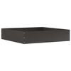 vidaXL Lawn Edging 60 x 60 x 13 cm Steel Black