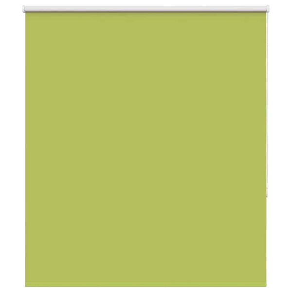 vidaXL Roller Blind Blackout Leaves Green 135x175 cm Fabric Width 131.6 cm Polyester