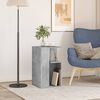 vidaXL Side Table Concrete Grey 35x35x60 cm Engineered Wood