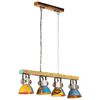 vidaXL Industrial Ceiling Lamp 25 W Multicolour 111cm E27