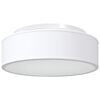 vidaXL Ceiling Lamp with Spotlights White 38 x 38 x 13.5 cm Fabric