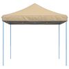 vidaXL Foldable Party Tent Pop-Up Beige 292x292x315 cm