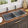vidaXL Handmade Kitchen Sink Stainless Steel