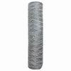 vidaXL Hexagon Fence Silver 0.8 x 10 m Galvanised steel