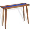 vidaXL Console Table Teak Resin 100x35x75 cm