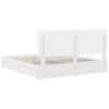 vidaXL Storage Bed with Headboard White 180 x 200 cm Engineered Wood