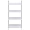 vidaXL 4-Layer Book Shelf White 60x27.6x124.5 cm Engineered Wood