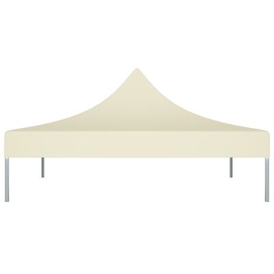 vidaXL Party Tent Roof 2x2 m Cream 270 g/m²