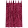 vidaXL Velvet Curtains 2 pcs Wine red 175 x 140 cm Velvet