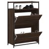vidaXL Shoe Cabinet Brown Oak 50