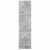 vidaXL Highboard Concrete Grey 31.5 x 32 x 122.5 cm
