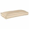 vidaXL Pallet Cushion Set 3 pcs Beige 120 x 60 x 12 cm Oxford fabric