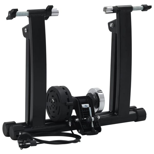 vidaXL Roller Trainer Black 26"-28" Steel Black