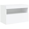 vidaXL 6 Piece TV Wall Units with LED White Engineered Wood