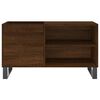 vidaXL Record Cabinet Brown Oak 85x38x48 cm Engineered Wood