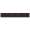 vidaXL Rug Rectangular Dark Brown80x500 cm Bamboo