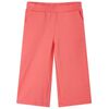 Kids' Pants with Wide Legs Coral 128