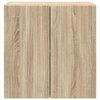 vidaXL TV Wall Cabinet Sonoma Oak 59.5 x 31 x 60 cm Engineered Wood