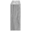 vidaXL Console Table Grey Sonoma 155 x 29 x 74 cm Engineered Wood