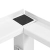 vidaXL Washing and Drying Machine Pedestal with Pull-out Shelves White