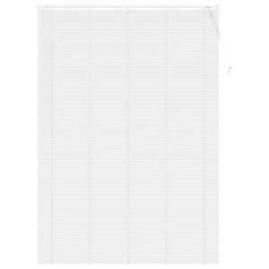 vidaXL Venetian Blind Manual Adjustable White 213 x 140 cm PVC