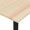vidaXL Bench Top 115x40x2.5 cm Solid Wood Pine