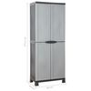 vidaXL Plastic Cabinet 68x39x171.5 cm