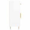 vidaXL Sideboard High Gloss White 69.5x34x90 cm Engineered Wood