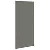 vidaXL Roller Blind Blackout Grey 110x230 cm Fabric Width 105.7 cm Polyester