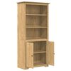 vidaXL Bookcase BODO Honey Brown 82 x 40 x 173 cm Engineered Wood