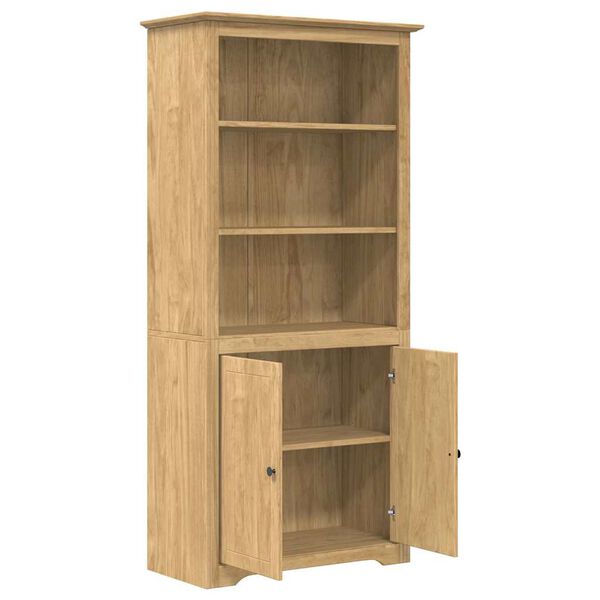 vidaXL Bookcase BODO Honey Brown 82 x 40 x 173 cm Engineered Wood