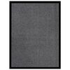 vidaXL Doormat Anthracite 40x60 cm