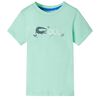 vidaXL Kids' T-shirt with Short Sleeves Light Green 92