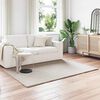 vidaXL Faux Rabbit Fur Rug Olite Beige 160 x 230 cm Polyester