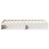 vidaXL Day Bed without Mattress White 75x190 cm Solid Wood Pine