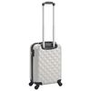 vidaXL Hardcase Trolley Bright Silver ABS