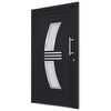 vidaXL Front Door Anthracite 108x208 cm