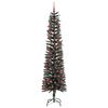 vidaXL Artificial Christmas Tree with 300 LEDs Green 58 x 58 x 210 cm