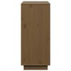 vidaXL Sideboard Honey Brown 110.5x35x80 cm Solid Wood Pine