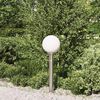 vidaXL Bollard Light with Sensor 80 cm Stainless Steel IP44